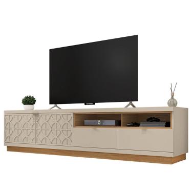 Imagem de Bancada Rack Para Tv Até 75 Polegadas 218 Cm Renda