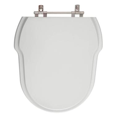 Imagem de Assento Sanitário Hampton Cinza Platina para Vaso Incepa