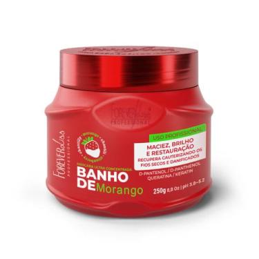 Imagem de Máscara Banho De Verniz Morango Forever Liss 250G, 250g