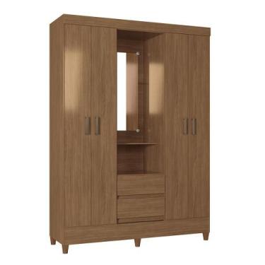 Imagem de Guarda Roupa Capelinha Fit 4 Portas 2 Gavetas - Santos Andirá, Jequiti