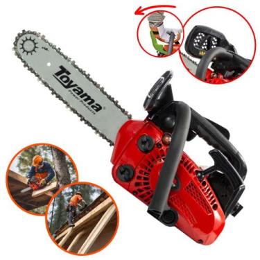 Imagem de Motosserra Profissional TCS25X Toyama À Gasolina 2T 1,14HP 25,4cc 12.0