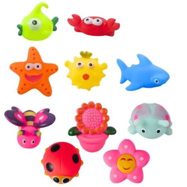 Imagem de Pack 5 Bichinhos Brinquedo De Banho - Castela - Castela Brasil, Mar