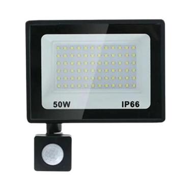 Imagem de Refletor LED À Prova d'Água Com Sensor De Movimento 10W-300W, Spotligh