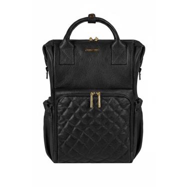 Imagem de Mochila maternidade de couro liso Vitta-Feminino