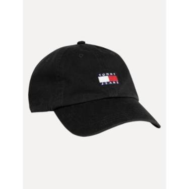 Imagem de Boné Tommy Jeans Masculino Heritage Structured Preto-Masculino