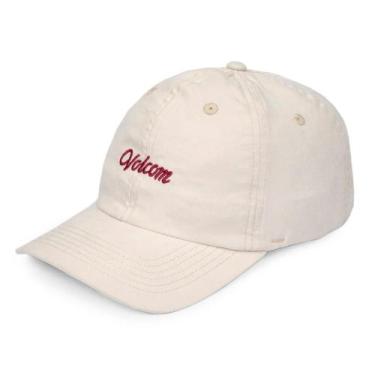 Imagem de Boné Feminino Volcom Cursive Areia, Único, Bege