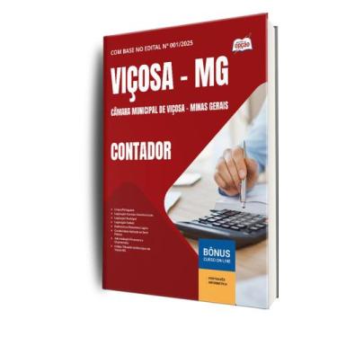 Imagem de Apostila Câmara de Viçosa - MG - Contador - Apostilas Opção