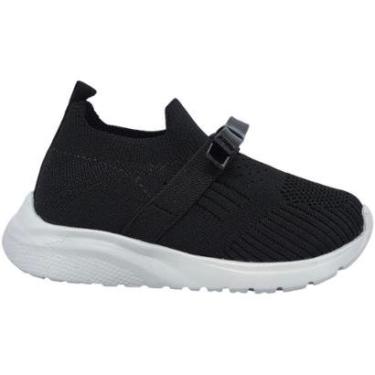 Imagem de Tênis Infantil Menina Casual Retro Dia a Dia Passeio Escola Slip On Calce Fácil Confort...