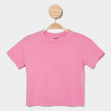 Imagem de Blusa Infantil Hering Casual Menina, Rosa, 6A