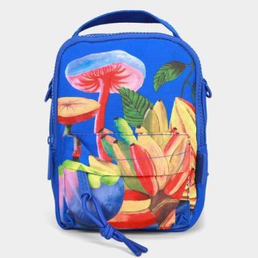 Imagem de Mochila Farm Borogodó Arco Íris Da Terra, Azul, Único