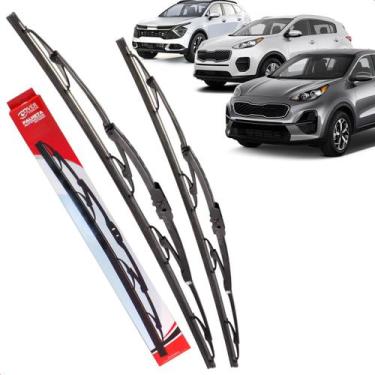 Imagem de Par Palheta Dianteira Limpadora de Para-brisa Sportage 2016 a 2025 de 