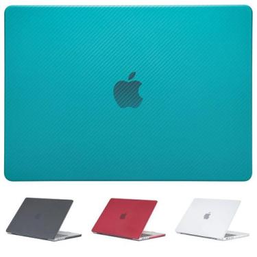 Imagem de Capa Fibra de Carbono MacBook Air 13.6 M4 2025 (A3240) - Hars, Verde
