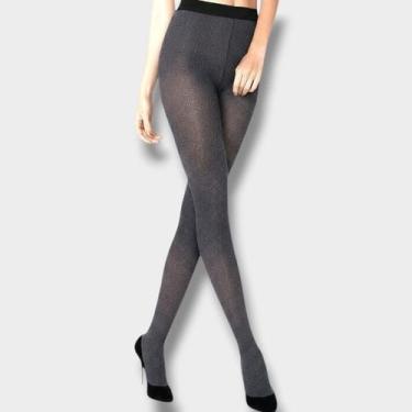 Imagem de Meia Calça Fio 20 fashion Trifil 6742, Único, Cinza