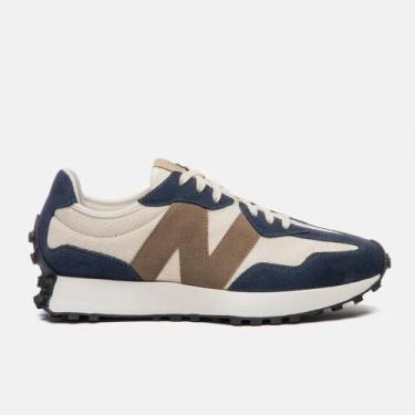 Imagem de Tênis New Balance 327v1, 41, Marinho, Marrom