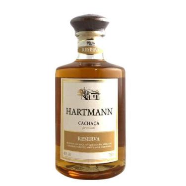 Imagem de Cachaça hartmann reserva três madeiras 750ml
