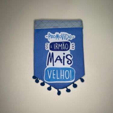 Imagem de Bandana para Cachorro  Promovido(a) a Irmão/Irmã Mais Velha  Acessório