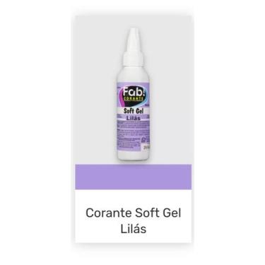 Imagem de Corante Soft Gel Lilás - FAB , 25g
