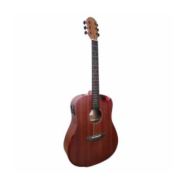Imagem de Violão Eletroacústico Giannini Acoustik Gdh Ceq C/Capa Cor:Walnut Sati