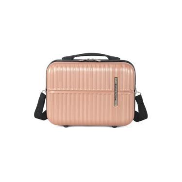Imagem de Frasqueira de Viagem Rígida Original Luxcel Polo King -, Rose