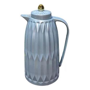 Imagem de Térmica De Luxo Garrafa 1 Litro Com Ampola De Vidro Chá Café - Elite I