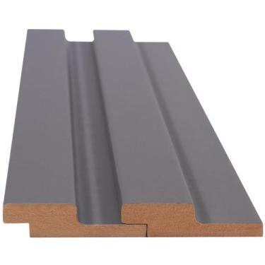 Imagem de Painel Ripado 6CMX15MMX2,70MMDF Cinza/Titanium Casablanca