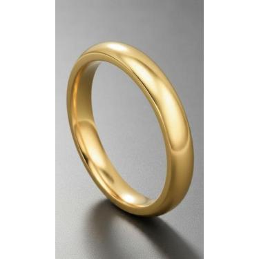 Imagem de Aliança Ouro 18k Tungstênio 3mm Confortável - Congratulations Store