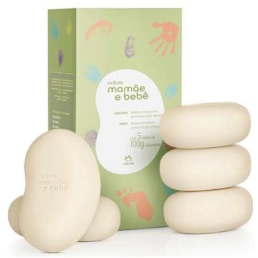 Imagem de Sabonete Mamãe e Bebê Natura 5x cada uma 100g