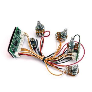 Imagem de Circuito Ativo de 2 Bandas Contrabaixo Spirit GMA2 - Spirit guitar p