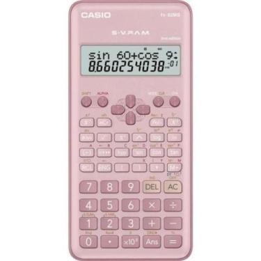 Imagem de Calculadora Científica Casio FX-82MS 240 Funções Rosa