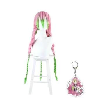 Imagem de Fantasia De Cosplay De Anime Feminina Kanroji Mitsuri Para Halloween, 