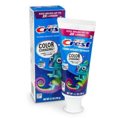 Imagem de Crest Kids Color Changing Creme Dental Muda de Cor Sabor Chiclete - 11