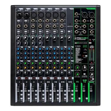 Imagem de Mesa de Som Mackie ProFX12v3 12 Canais Analógica com Efeitos e Fonte P
