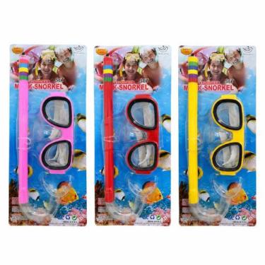 Imagem de Kit Mergulho Infantil Máscara e Snorkel Cor:Menina - 99Toys, Menina