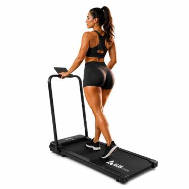 Imagem de Esteira Ergométrica Elétrica Dobrável Preto Caminhada Treino Cardio Gi