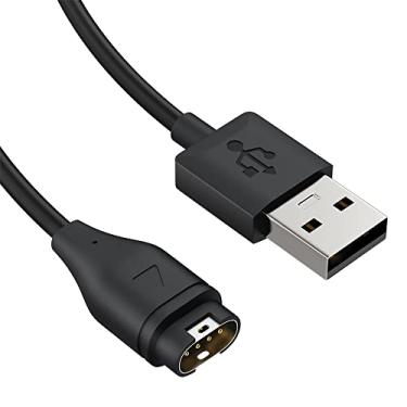 Imagem de Cabo carregador AWINNER compatível com Garmin Fenix 6 6S 6X Pro Sapphire, Fenix 5 5S 5X Plus, Forerunner 935 945 45 45S 245, Approach S10 S40 S60 X10, Quatix 5 Sapphire, Vivoactive