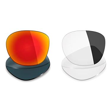 Imagem de Mryok 2 pares de lentes polarizadas de substituição para óculos de sol Oakley Latch – Opções