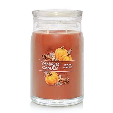 Imagem de Yankee Candle Vela em pote grande com assinatura Spiced Pumpkin