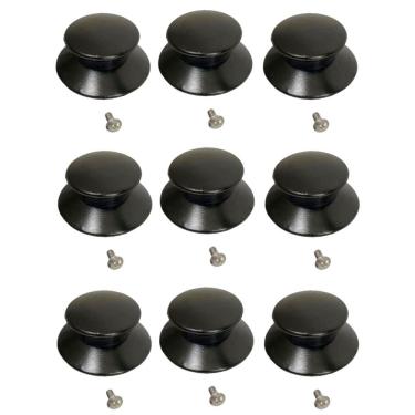 Imagem de Kit 9 Pegador Puxador Panela Tampa Vidro e Ferro e Parafuso