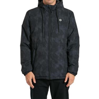 Imagem de Jaqueta Hurley Campana Imp Masculina Preto