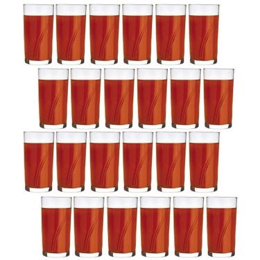 Imagem de Copo Vidro 300ml Brisa Suco Agua Glamour Luxo Nadir - 24 Un