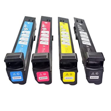 Imagem de Para HP CF310A Cartucho de toner de alto rendimento |Funciona com o Color LaserJet M855DN M855XH HIGH PRINT VOLUME (sem chip) 4-pack