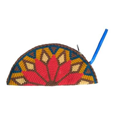 Imagem de Carteira/estojo/clutch/necessaire Wayuu (semicírculo/méia lua) - Artesanato Colombiano - WWS01214