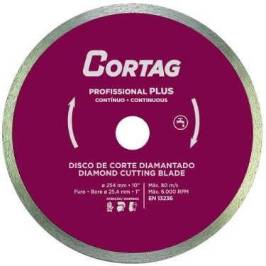 Imagem de Disco Diamantado Profissional Plus 250 Mm - Cortag
