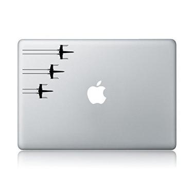 Imagem de Adesivo de vinil para laptop Apple MacBook Star Wars X Wing Fighter