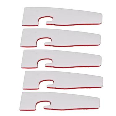 Imagem de Pacote Com 60 Peles de Calcador, Peça de Reposição para Máquina de Costura Fácil de Operar Acessório de Pele de Calcador 2,1 X 0,7 Polegadas