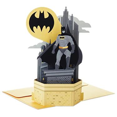 Imagem de Hallmark Cartão de aniversário Pop Up Batman para ele (Heroic Day) Paper Wonder 3D Card