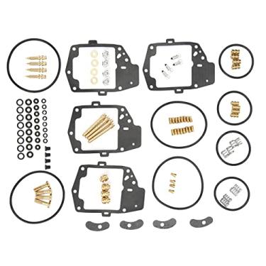 Imagem de Kit de reconstrução de carburador de 118 peças com junta O-ring válvula agulha jato parafuso substituição da mola para Goldwing 1000 GL1000 产