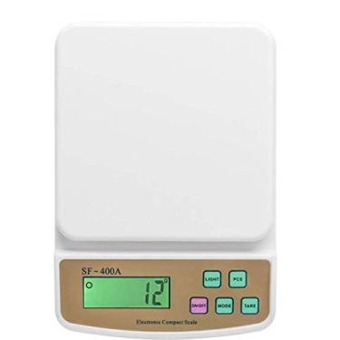 Imagem de balança alimentar digital cozinha digital denominada balança doméstica de pesagem de alta precisão, saúde alimentar multifuncional