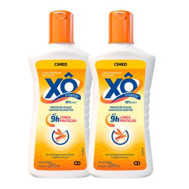 Imagem de Xô Inseto Loção 200ml - Kit c/ 2 und