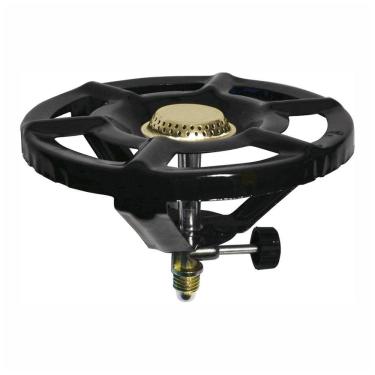 Imagem de Fogareiro Fogão Portátil A Gás 1 Boca Rosca Grossa Botijão